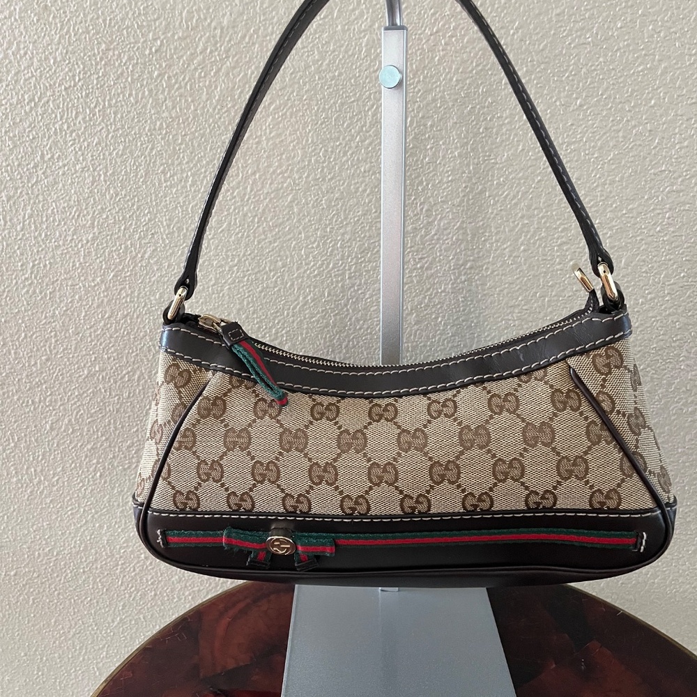 Gucci Mayfair  GG Monogram shoulder purse - Picture 3 of 6